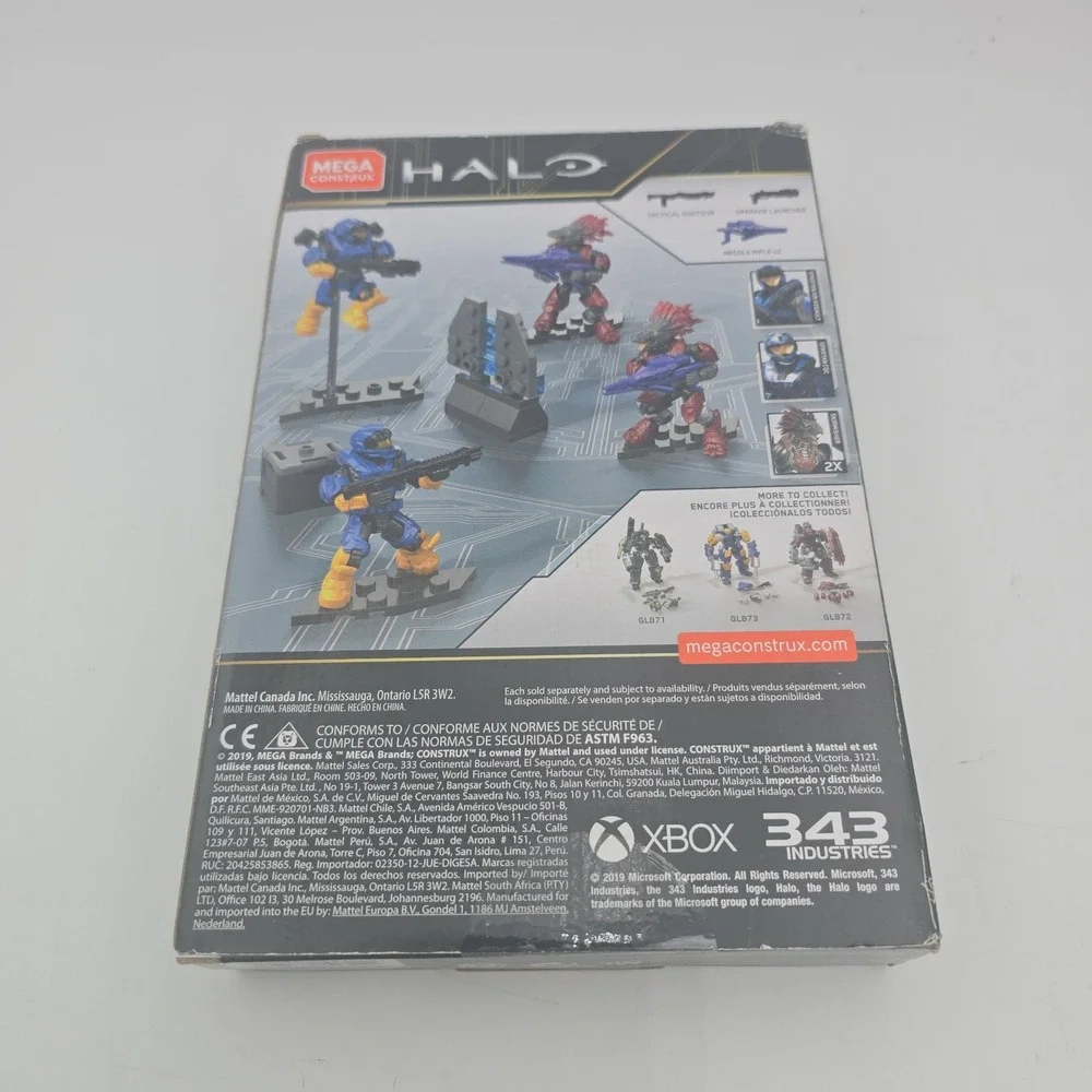Mega Construx Halo Pro Builders Sword Base Invasion Building Set 99PCS